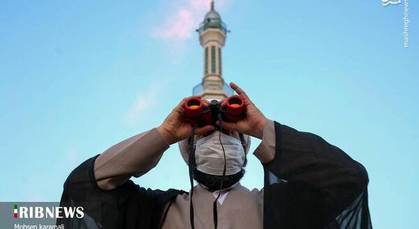عکس هلال ماه رمضان ۱۴۰۳