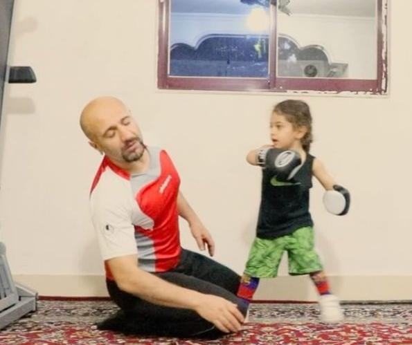 عکس پسر بچه های ورزشکار