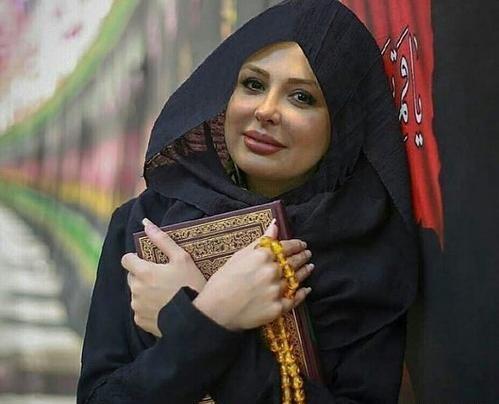 عکس نیوشا ضیغمی در حاملگی