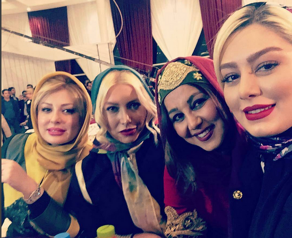 عکسهای نیوشا ضیغمی و سحر قریشی
