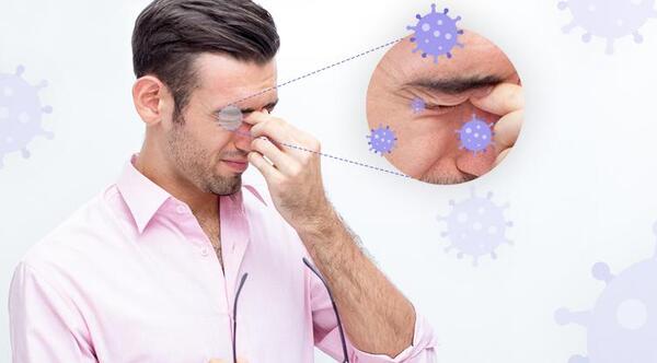 عکس کرونای چشمی