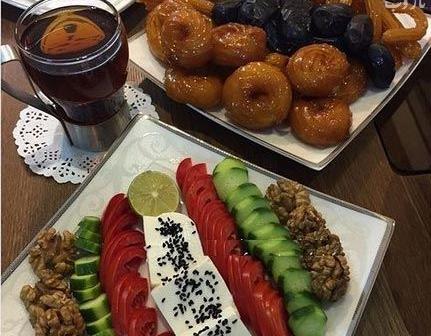عکس سفره افطار زیبا