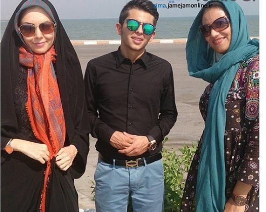 عکس نیوشا ضیغمی در کنار ارسلان قاسمی