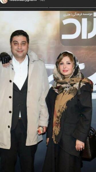 عکس نیوشا ضیغمی در کنار ارسلان قاسمی