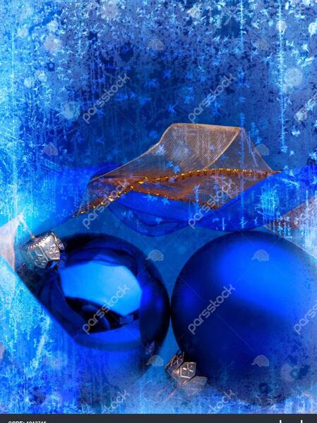 عکس آبی هنری