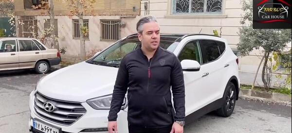 عکس با سانتافه مشکی