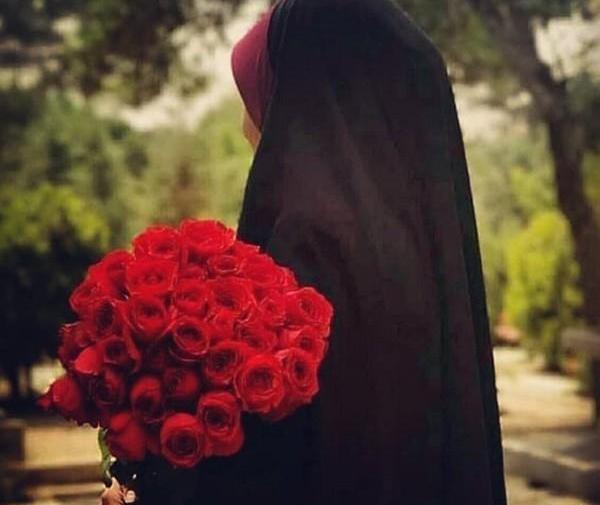 عکس دختر چادری خوشتیپ