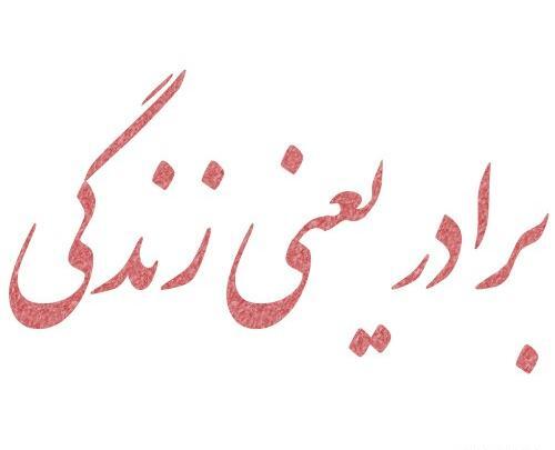 عکس نوشته روز بد برادر ندارد