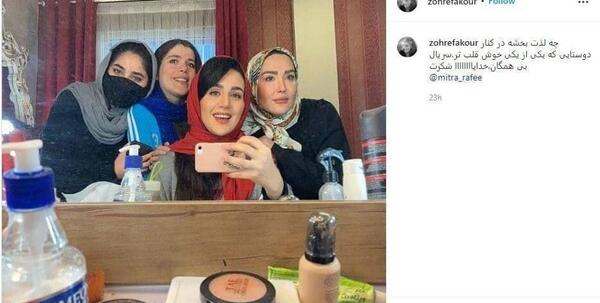 عکس زهره فکور صبور هنگام مرگ
