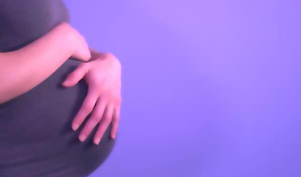 عکس داخل شکم زن باردار