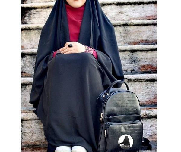 عکس دختر چادری جذاب