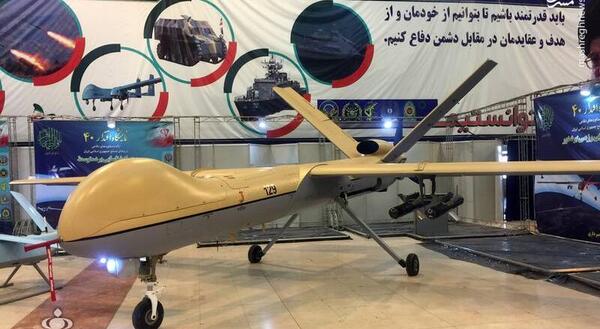 عکس های پهپاد شاهد 129