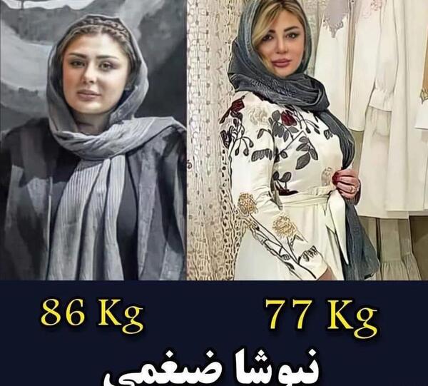 عکس نیوشا ضیغمی در کربلا