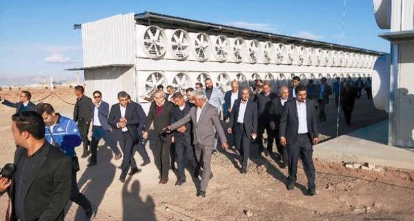 عکس مزرعه بیت کوین رفسنجان