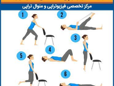 عکس ورزش زانو