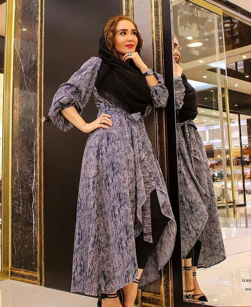 عکس زهره فکور صبور حجاب