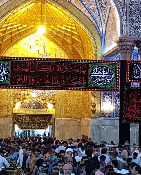 عکس شب قدر در کربلا