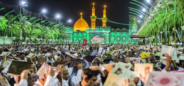 عکس شب قدر در کربلا