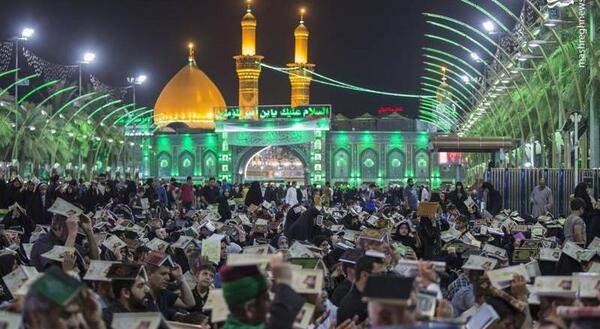 عکس شب قدر در کربلا