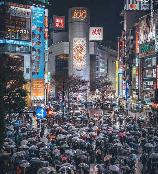 عکس شب ژاپن