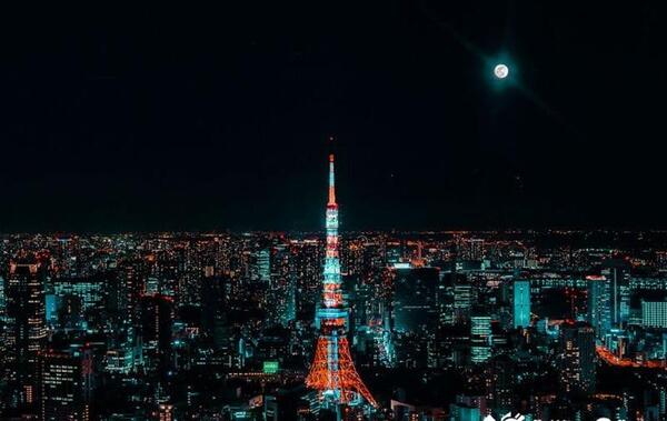 عکس شب ژاپن