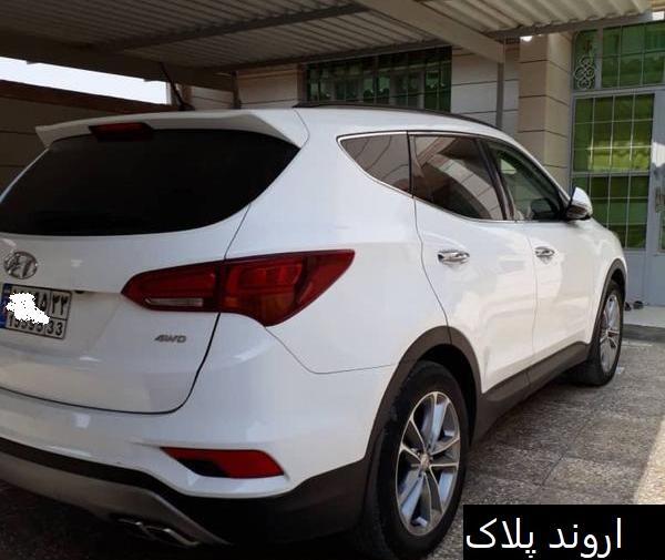 عکس سانتافه پلاک اروند