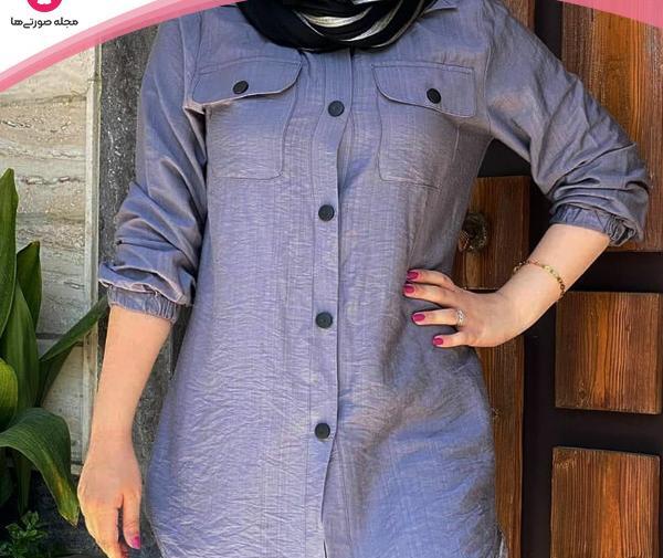 عکس مانتو جلو بسته ابروبادی