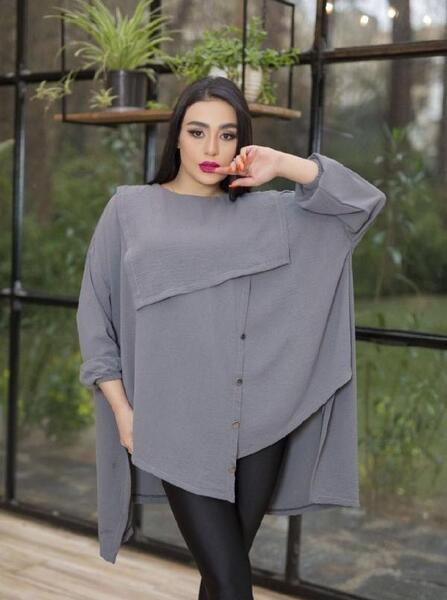 عکس مانتو جلو بسته ابروبادی