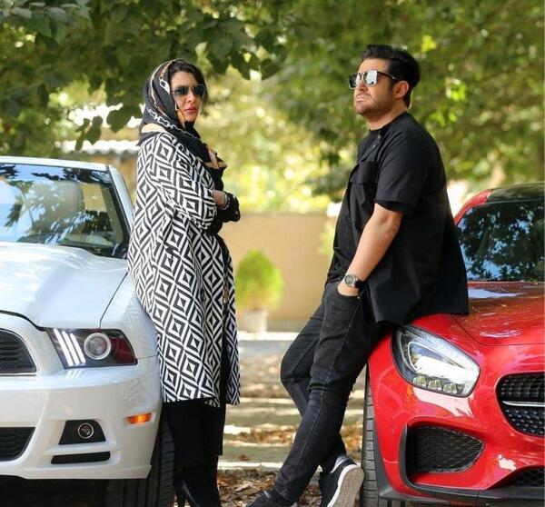 عکس محمدرضا گلزار با ساره بیات