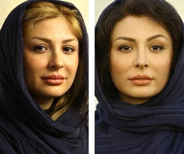 عکس چهره جدید نیوشا ضیغمی
