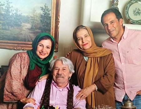 عکس لیلی رشیدی وهمسرش
