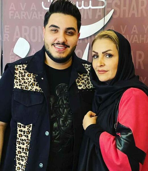 عکس تولد آرون افشار