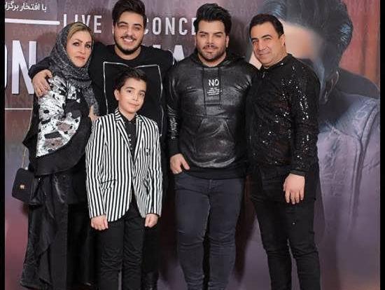 عکس تولد آرون افشار