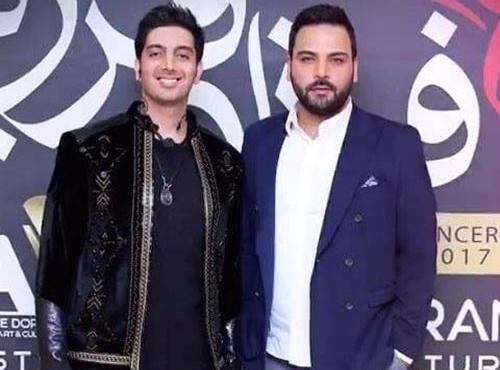 عکس همسر واقعی فرزاد فرزین