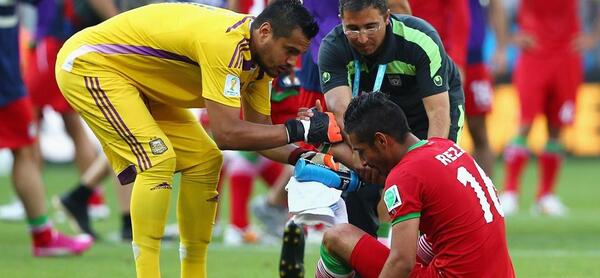 عکس بازی ایران آرژانتین جام جهانی 2014