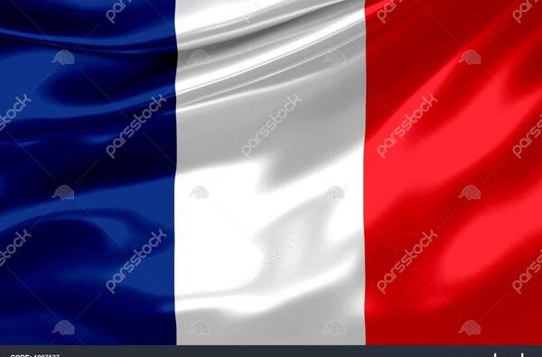 عکس پرچم فرانسه با کیفیت بالا