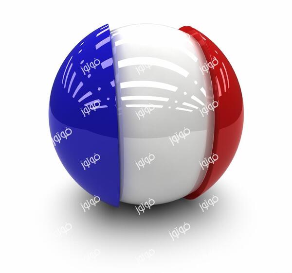 عکس پرچم فرانسه با کیفیت بالا