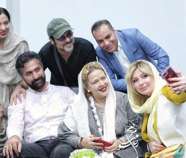 نیوشا ضیغمی وهمسرش عکس