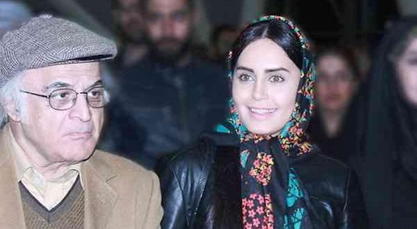 عکس فریدون جیرانی با همسرش