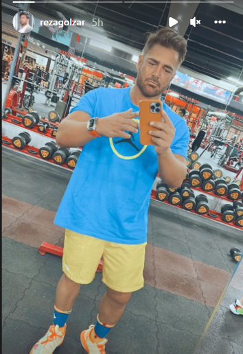 عکس جدید گلزار در باشگاه