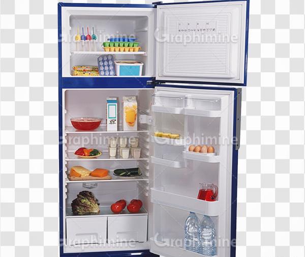 عکس یخچال آبی