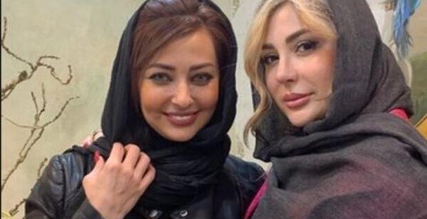 عکس نیوشا ضیغمی در کنار سحر قریشی