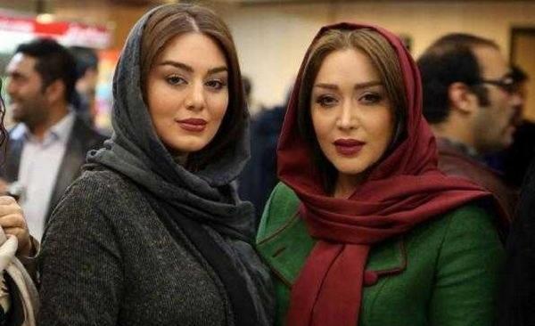 عکس نیوشا ضیغمی در کنار سحر قریشی
