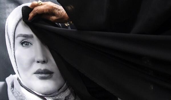 عکس زهره فکور صبور همراه همسرش