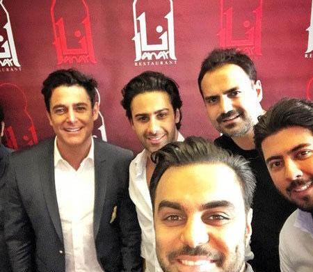 عکس گلزار و همسر فرهاد مجیدی