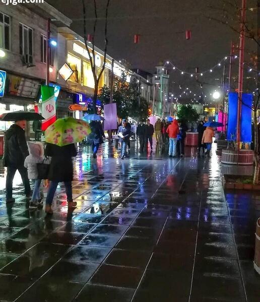 عکس شب رشت