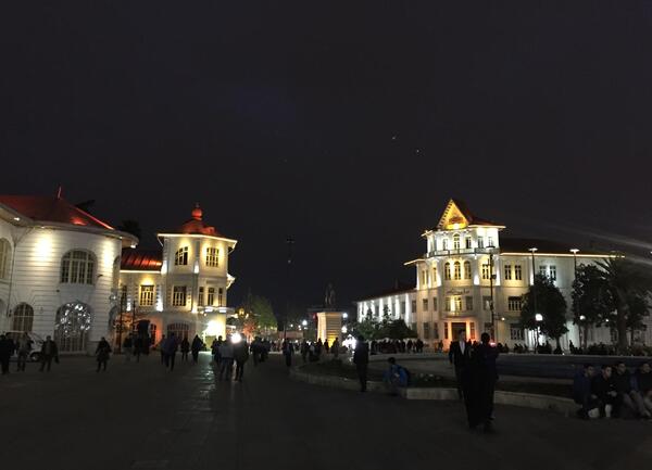 عکس شب رشت