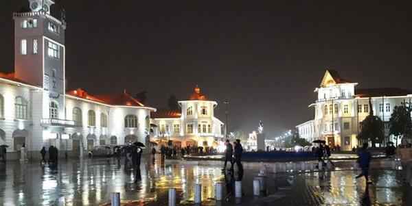عکس شب رشت