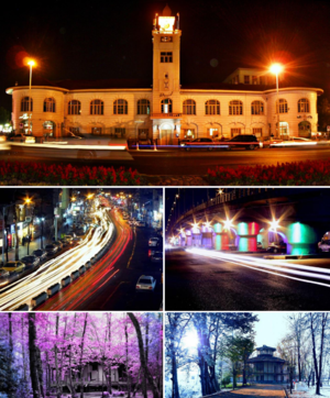 عکس شب رشت