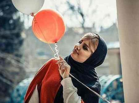 عکس نگین عابدزاده و پسرش